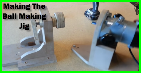 How to make the ball making jig