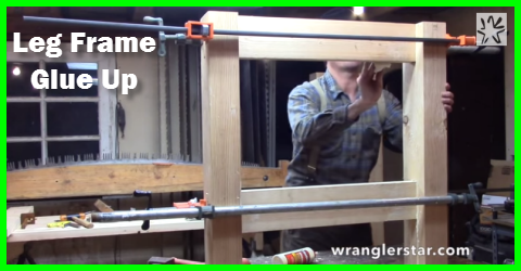 Leg Frame Glue Up