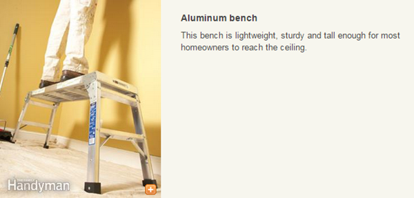 Sturdy aluminum bench